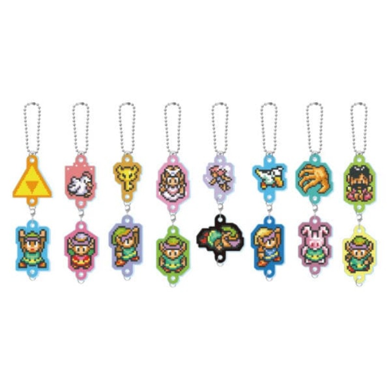 The Legend of Zelda: A Link to the Past Keychain - Tsunaga Link Mascot (8Pack BOX)
