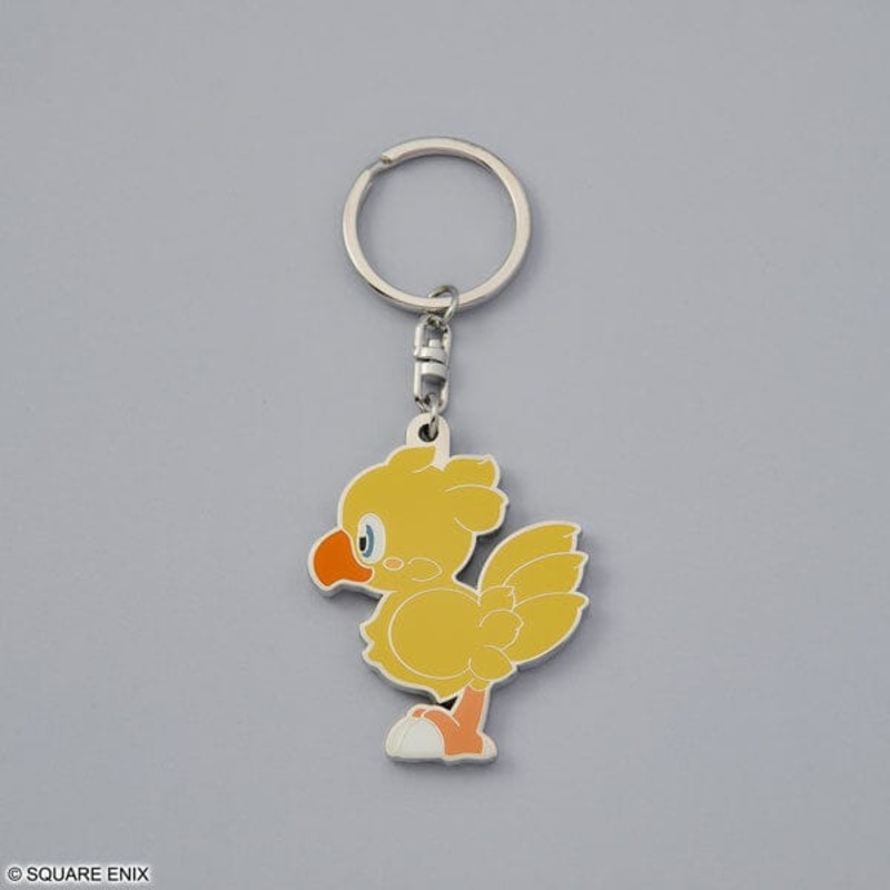 Chocobo Metal Keychain - Final Fantasy Series