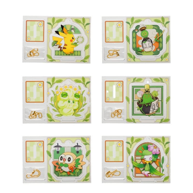Poltchageist's Pokmon Cafe - Acrylic Charm Keychain Collection With Stand (1 Pcs)