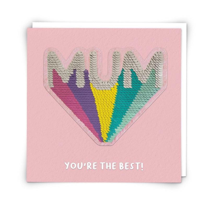 Card - Sequin Mum