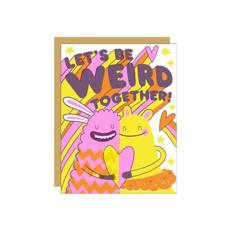 Hello Lucky - Single Card - Be Weird
