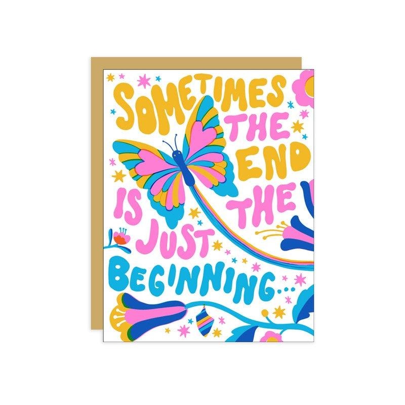 Hello Lucky - Single Card - End is Beginning