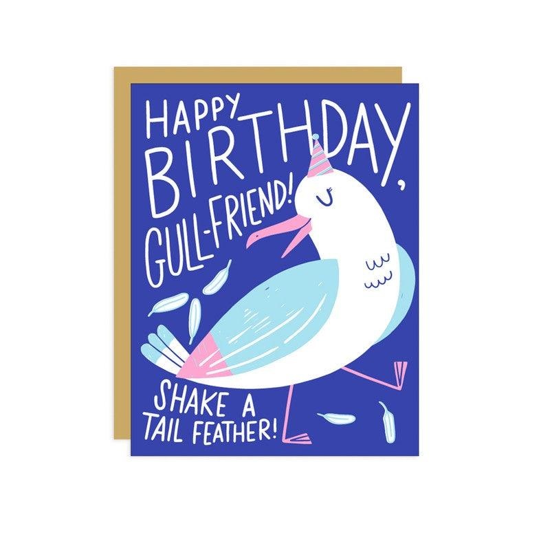 Hello Lucky - Single Card - Gull Friend