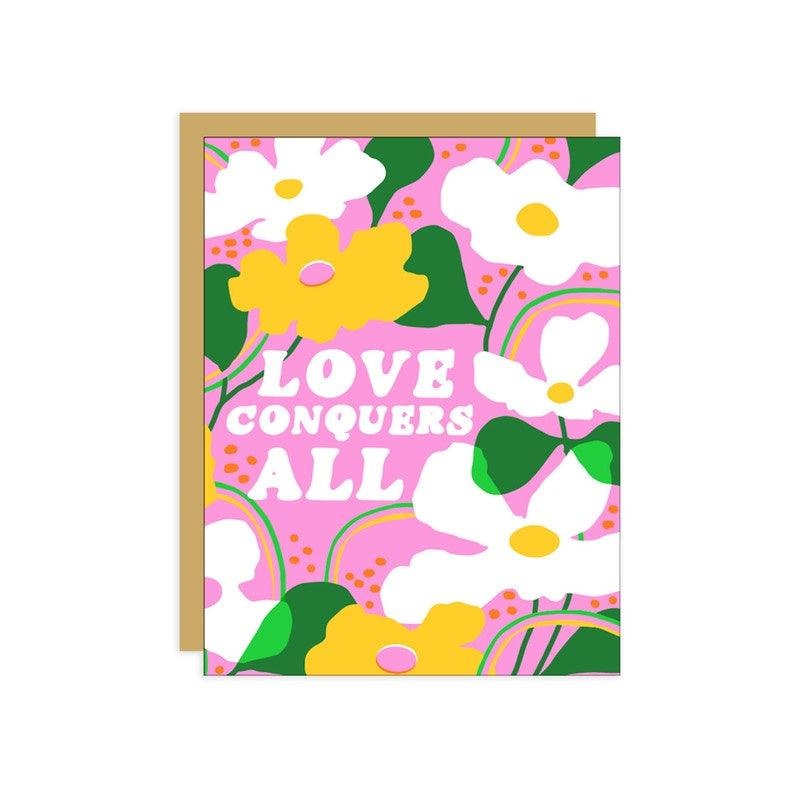 Hello Lucky - Single Card - Love Conquers