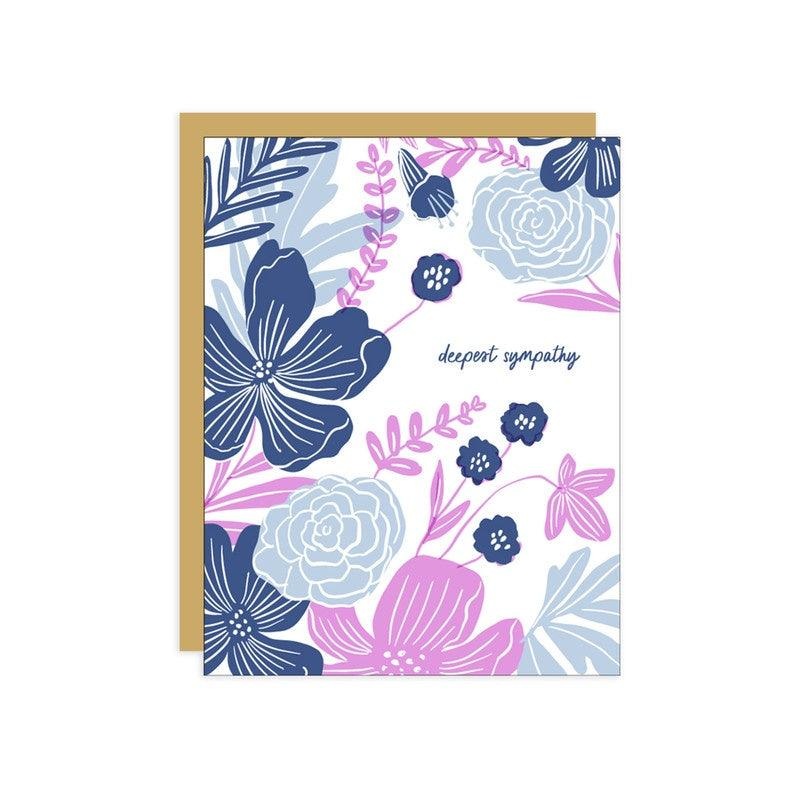 Hello Lucky - Single Card - Sympathy Flowers