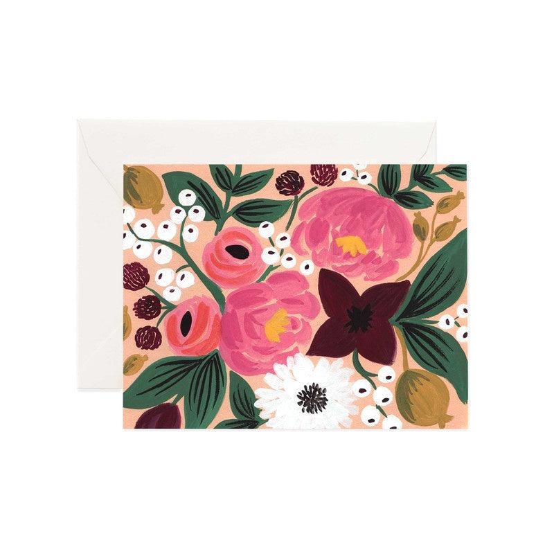 Rifle Paper Co - Single Card - Botanical - Blossoms Peach