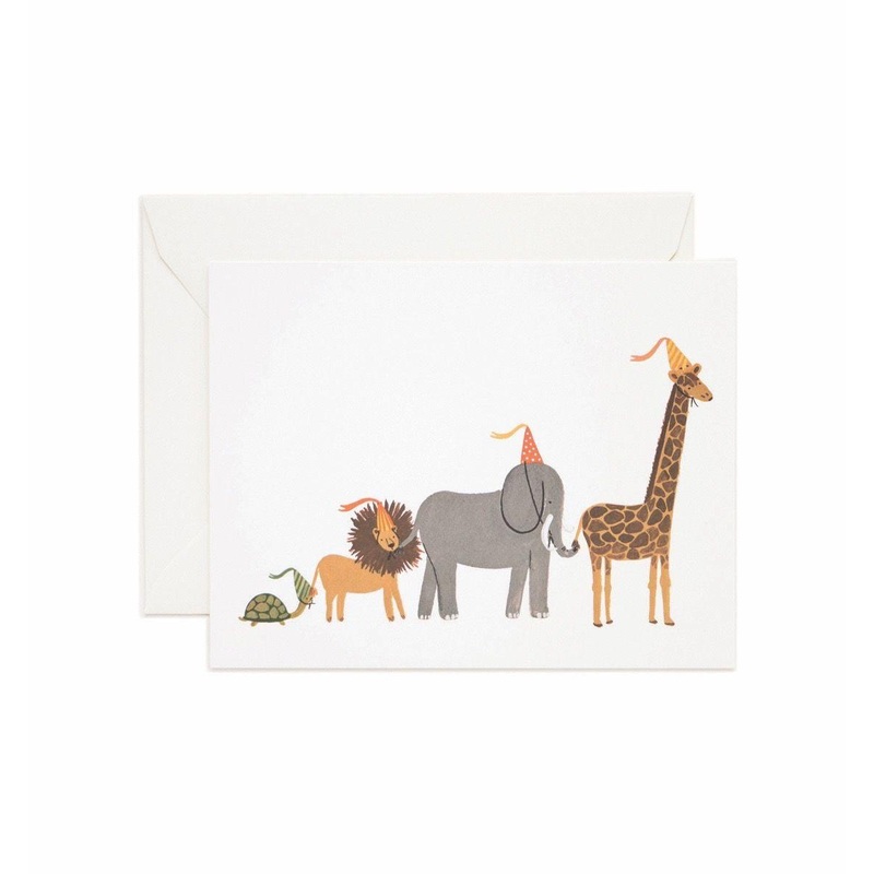 Rifle Paper Co - Single Card - Party Parade