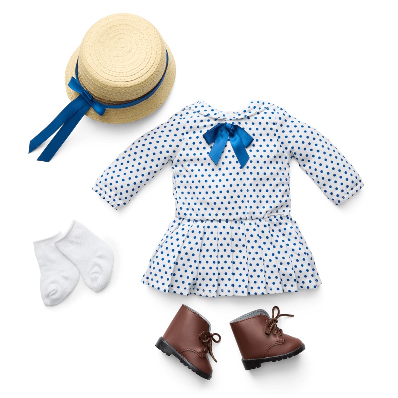 Claudie's Travel Outfit for 18-inch Dolls (Historical Characters)