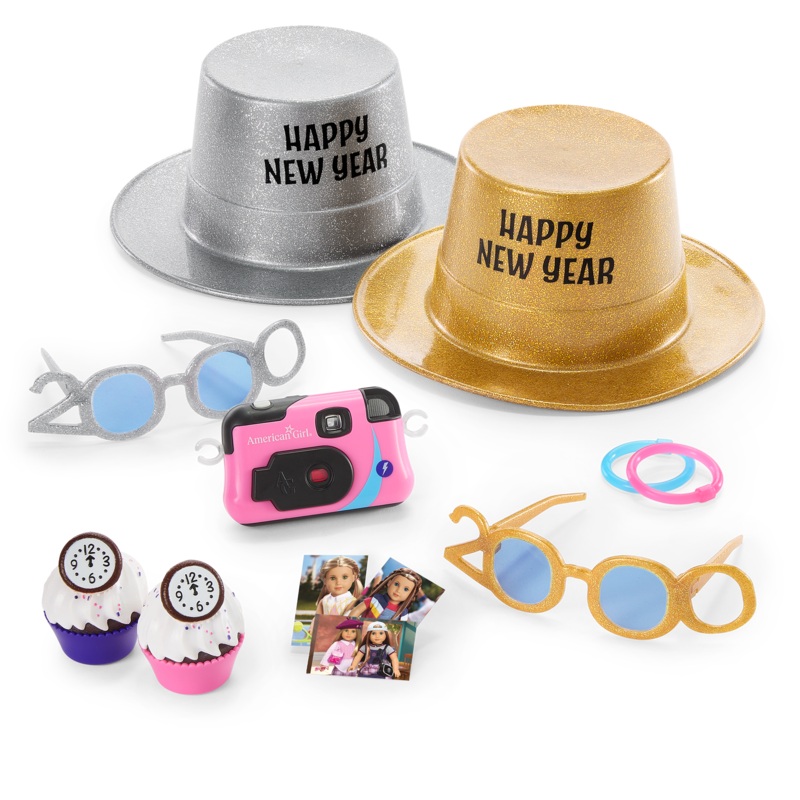 Isabel & Nicki's New Years Party Accessories for 18-inch Dolls (Historical Characters)