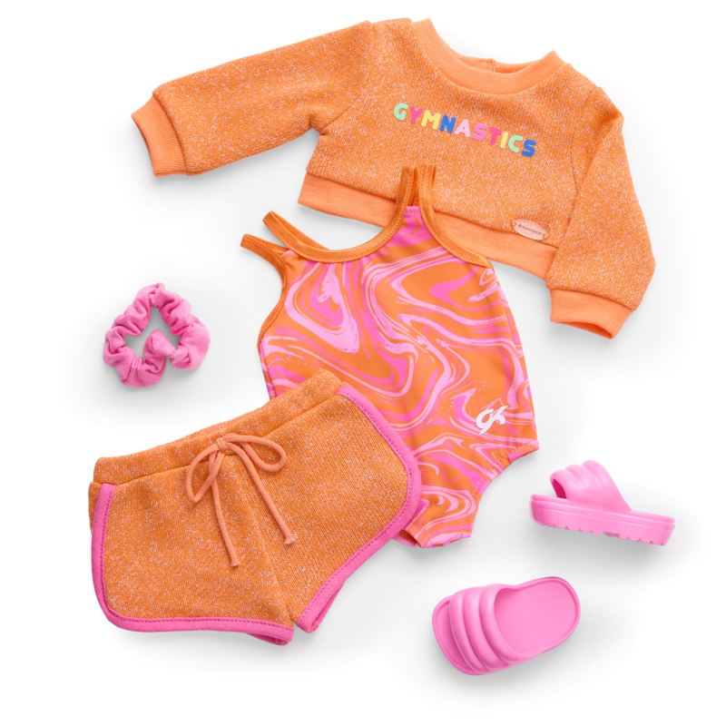 Lila's Gymnastics Practice Outfit for 18-inch Dolls (Girl of the Year 2024)