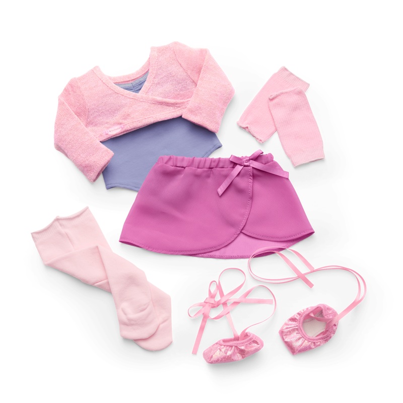 Pli Away Ballet Practice Outfit for 18-inch Dolls