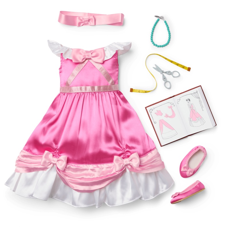American Girl Disney Princess Cinderella Original Ball Gown & Accessories for 18-inch Dolls
