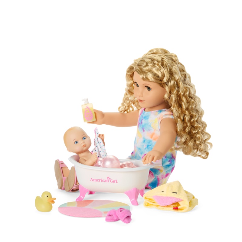 Little Bitty Baby Bubble Bath Set for 7.75-inch Dolls