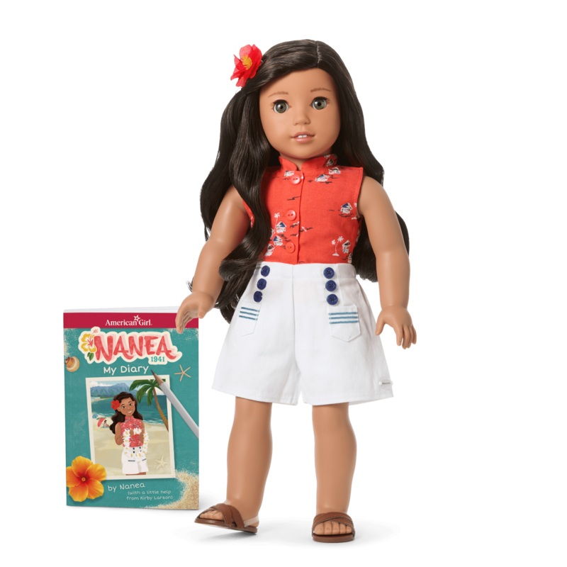 Nanea 18-inch Doll & Journal (Historical Characters)