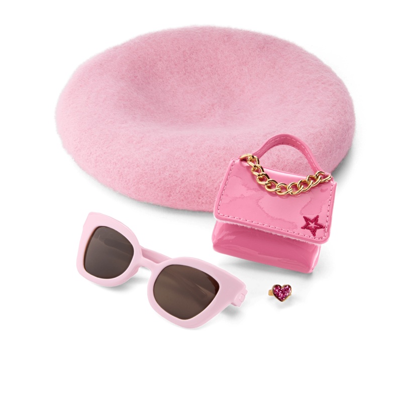 Pink Chic Accessories for 18-inch Dolls