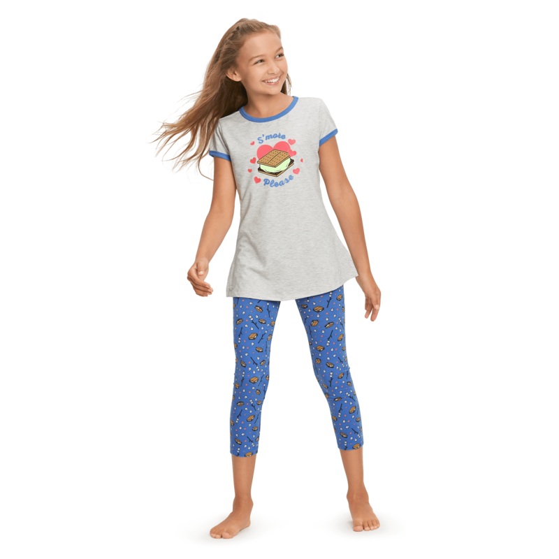 S'more Fun Pajamas for Girls