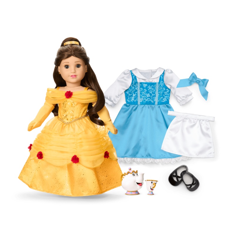 American Girl Disney Princess Belle Doll Story Bundle