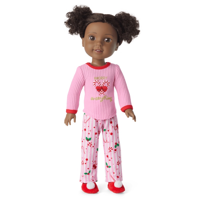Merry Everything PJs for WellieWishers Dolls