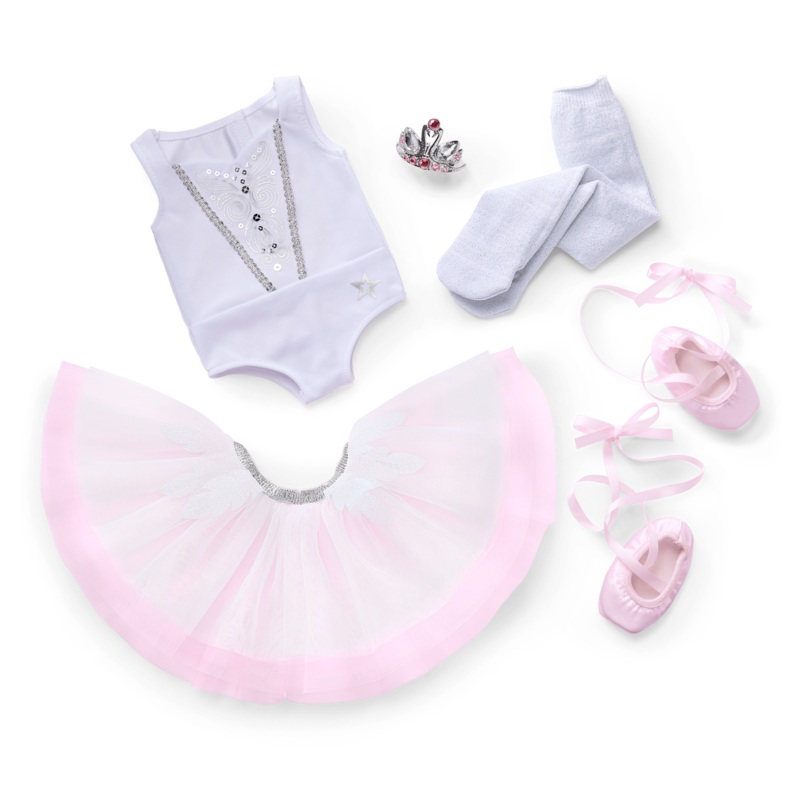 My First Ballet Recital Costume for 18-inch Dolls
