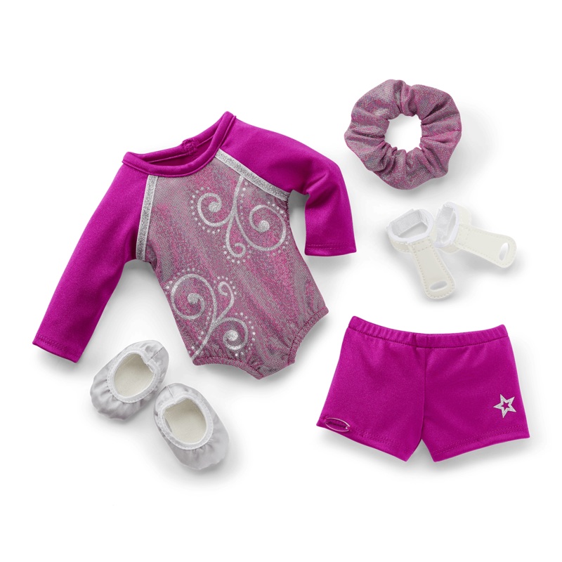 Somersault Sparkle Gymnastics Outfit for 18-inch Dolls