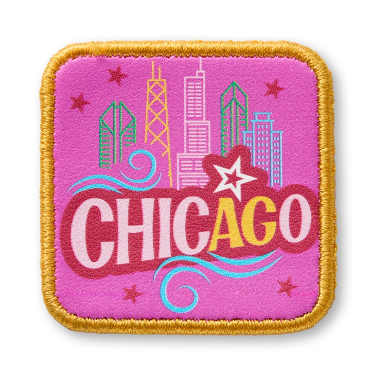 AG Chicago Stick-On Patch