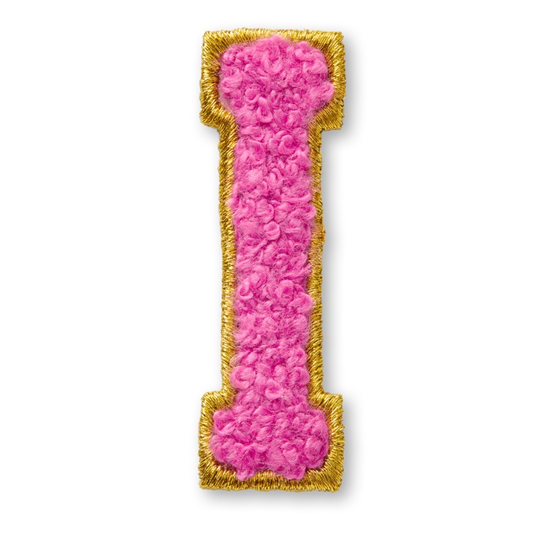 AG Letter I Stick-On Patch