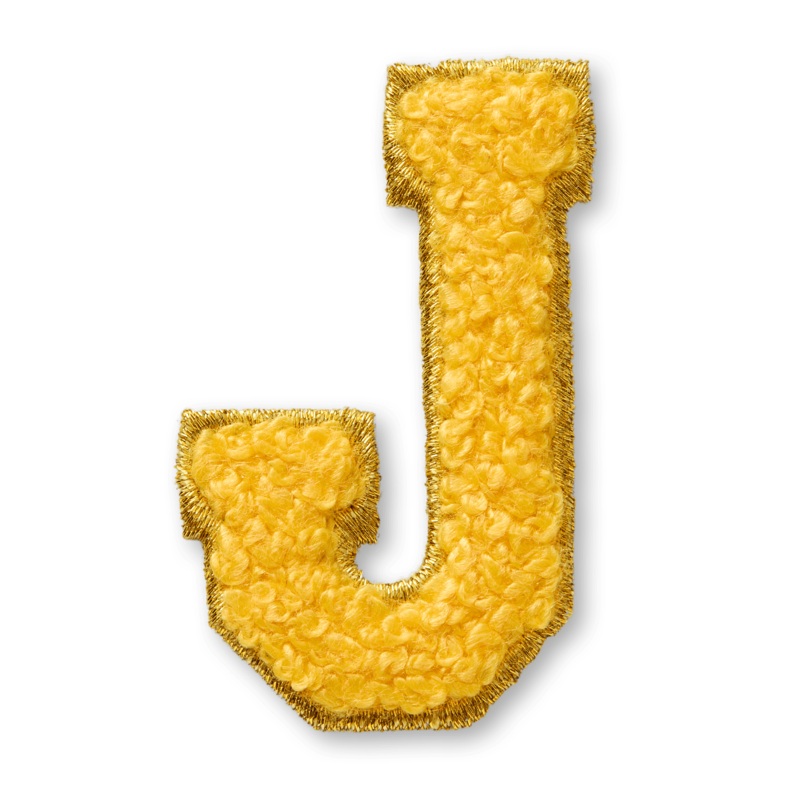 AG Letter J Stick-On Patch