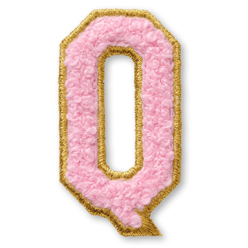 AG Letter Q Stick-On Patch