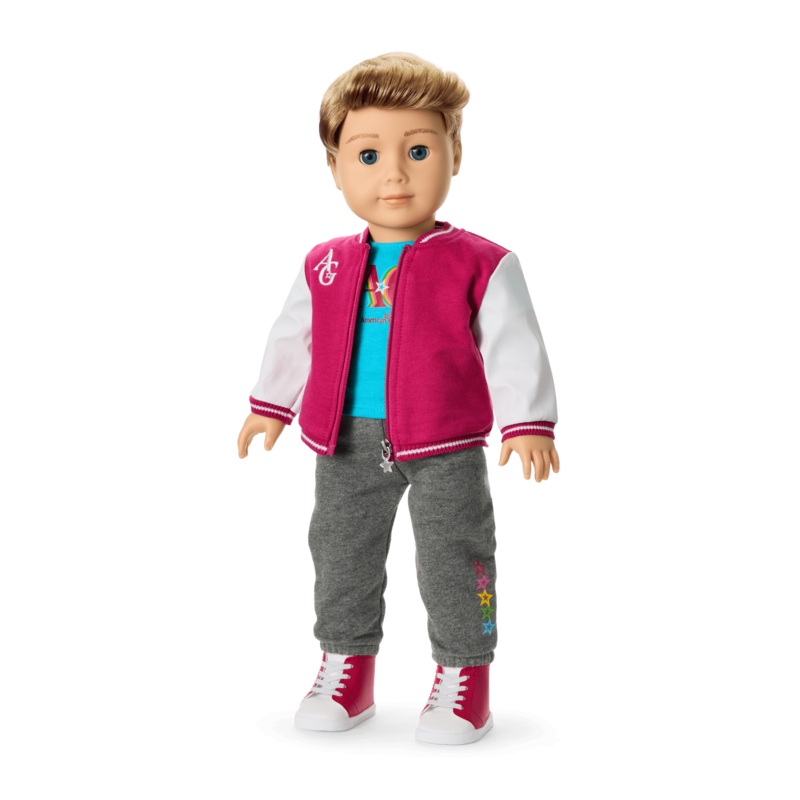 Truly Me 18-inch Doll #104 with straight caramel hair