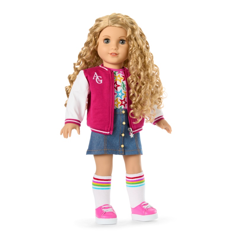 Truly Me 18-inch Doll #115 with curly blonde hair