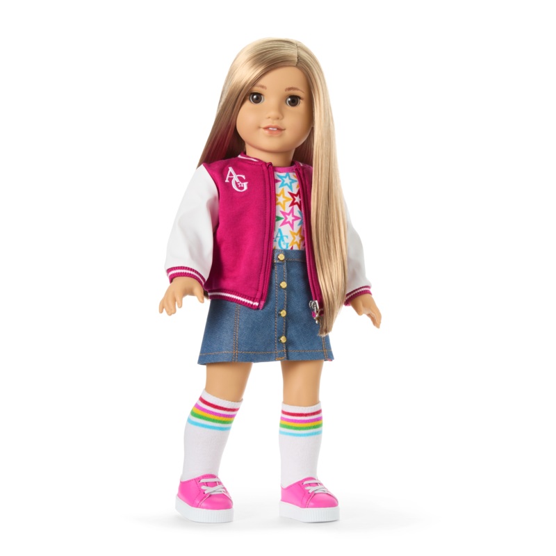 Truly Me 18-inch Doll #131 with straight blonde hair