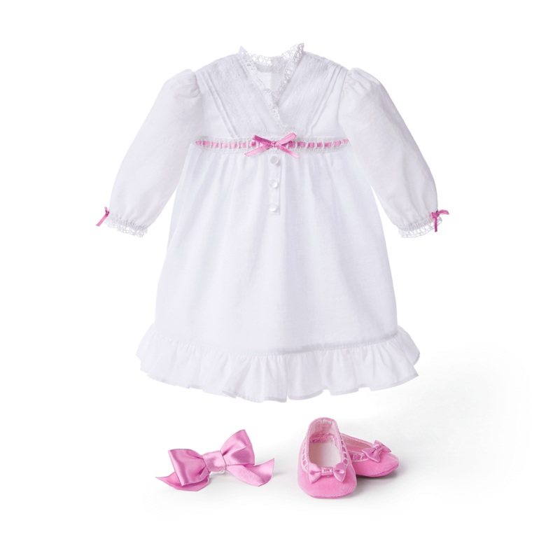Rebeccas Nightgown for 18-inch Dolls (Historical Characters)