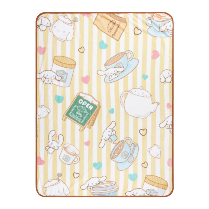 Cinnamoroll Caf Throw Blanket