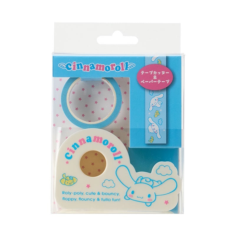 Cinnamoroll Washi Tape and Dispenser Set (Sanrio Forever Series)