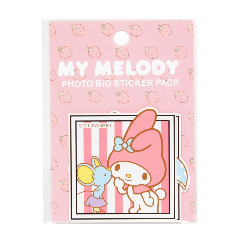 My Melody Photo Big Sticker Pack