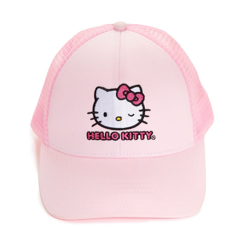 Hello Kitty Winking Trucker Hat
