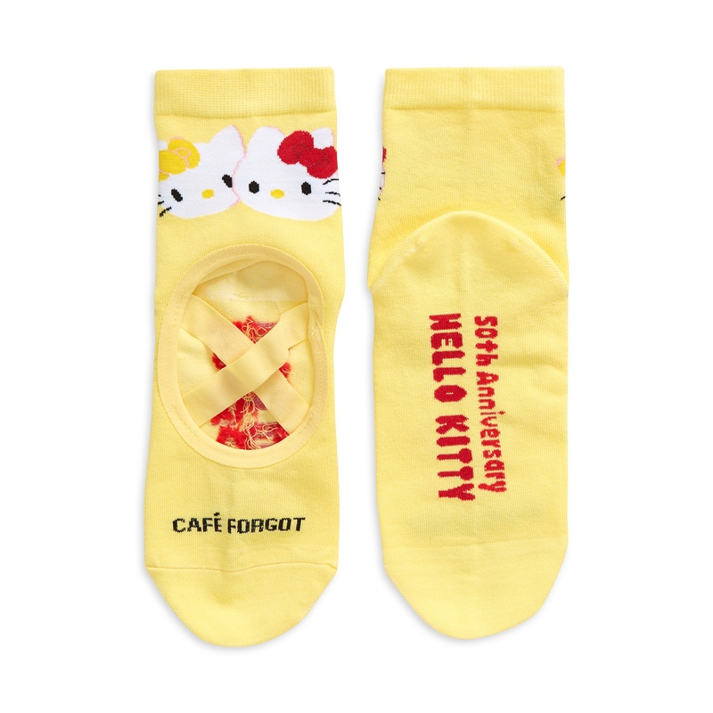 Hello Kitty x Caf Forgot Ballet Socks (Yellow)