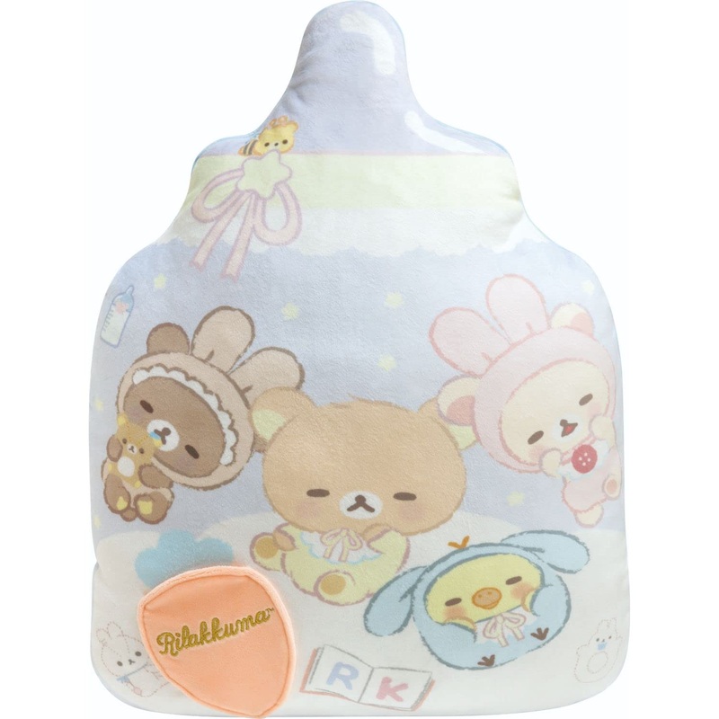 San-X Rilakkuma Usa USA Baby Plush Cushion - Soft Adorable Comfort