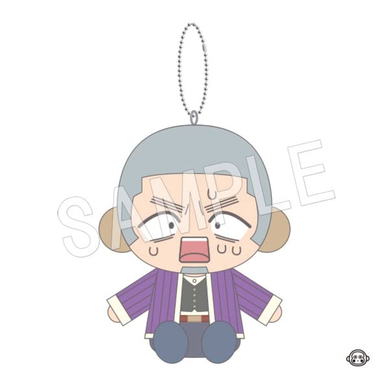 Chugai Mining Golden Kamuy Sanrio Yoshitake Shiraishi Osuwari Plush Mascot