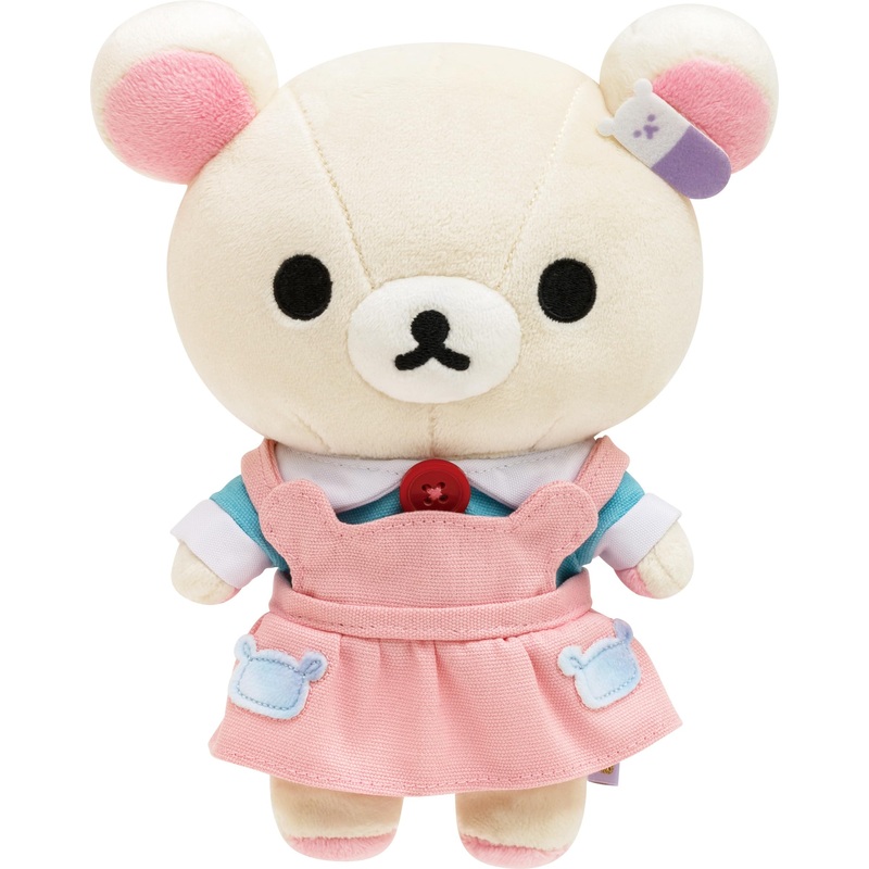 San-X Rilakkuma Korilakkuma Nurse Plush Toy - Colorful Doctor Collection