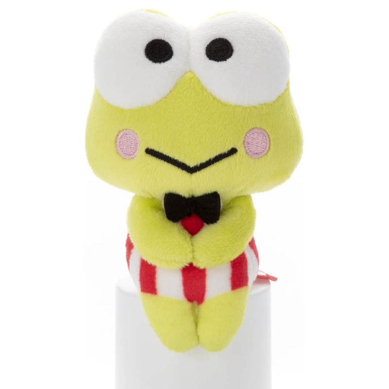 Takaratomy Arts Sanrio Chokkori-San Keroppi Plush Toy 11cm Height