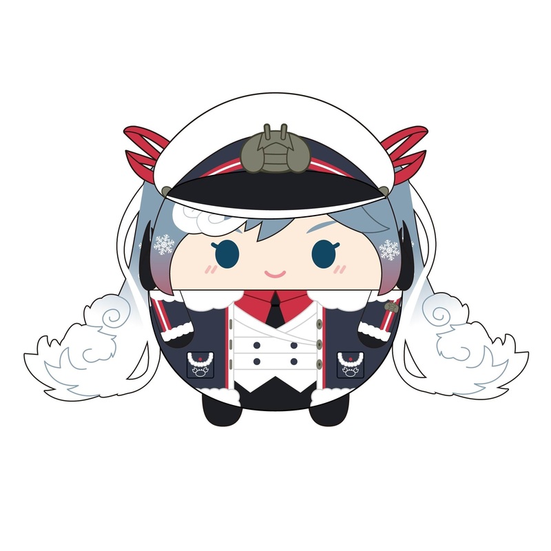 Max Limited PC-21 Snow Miku Fuwakororin M Size 2022 Edition Plush Toy