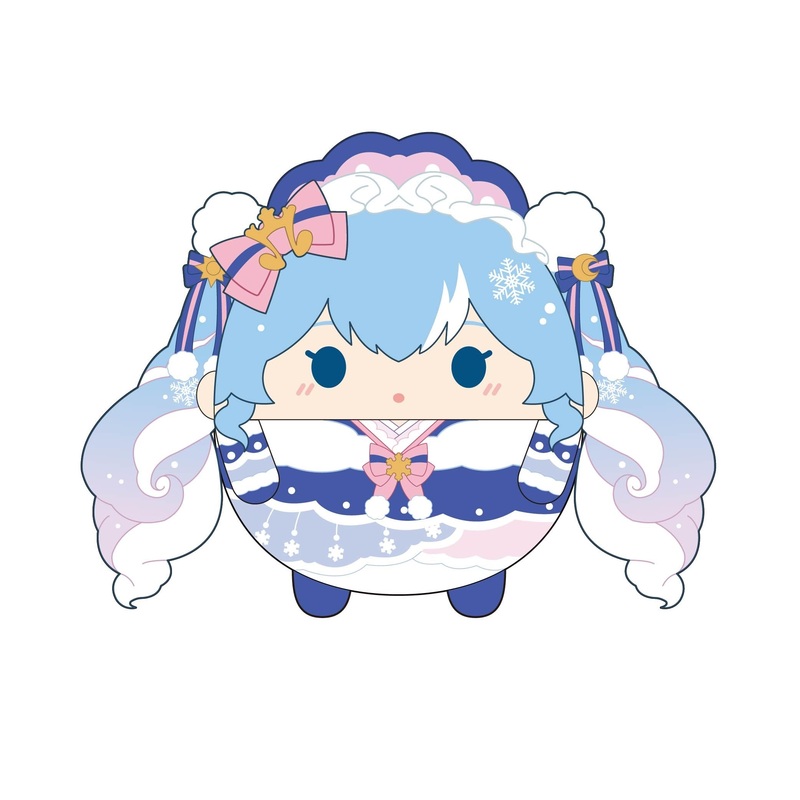 Max Limited Pc-22 Snow Miku Fuwakororin Big 2G Plush Toy 2023 Edition