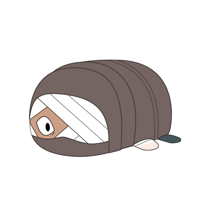 Max Limited Nintama Rantaro Movie Plush Konnamon Zatto Mascot Japanese Toy