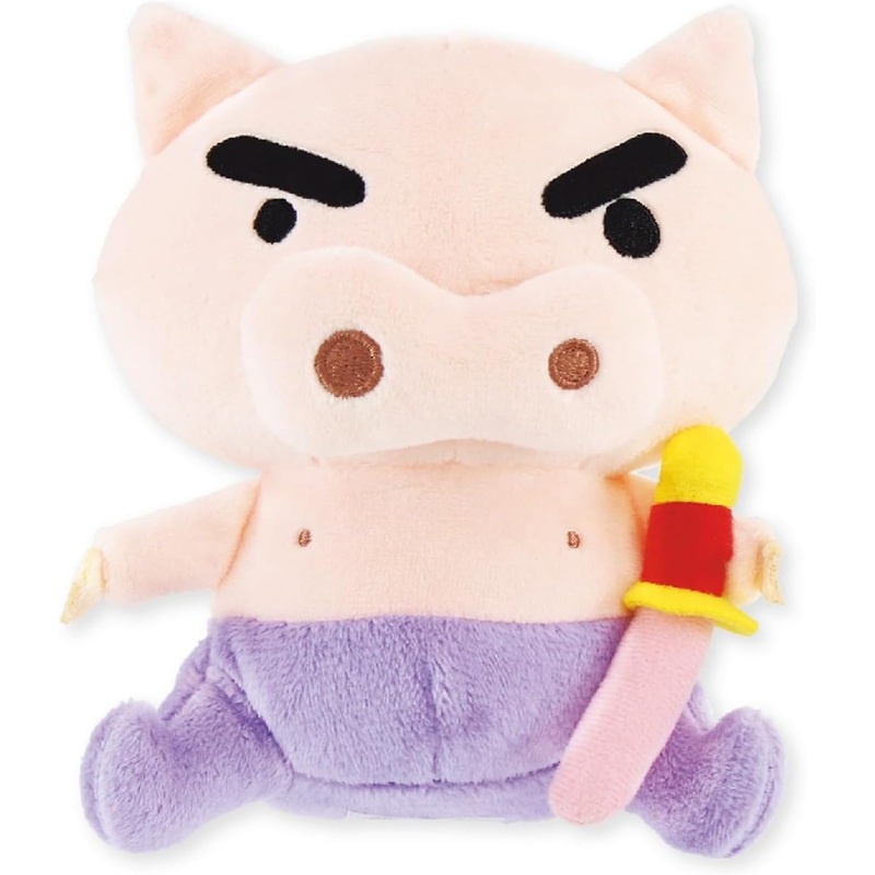 T'S Factory Crayon Shin-Chan Osuwari Buriburizaemon Plush Mascot Toy