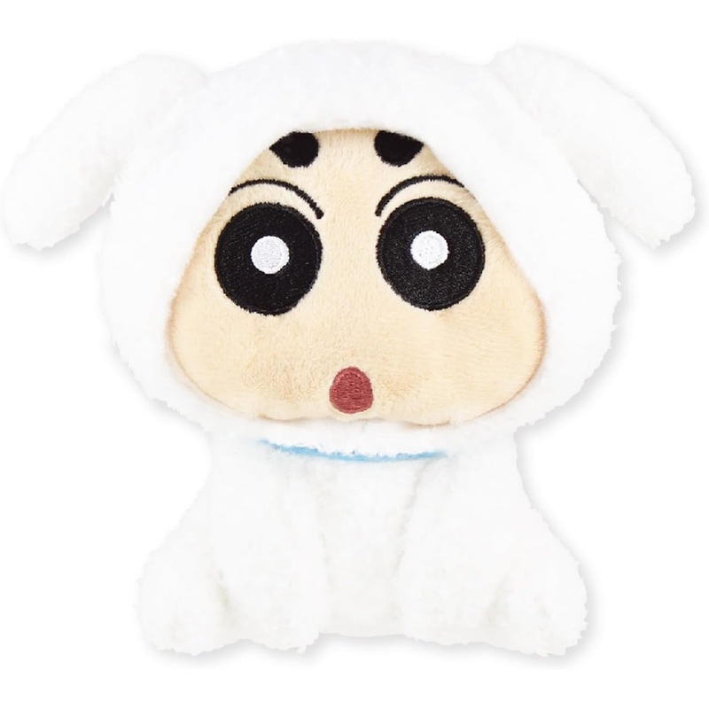 T'S Factory Crayon Shin-Chan Osuwari Mascot Plush Shiro Shin-Chan Toy