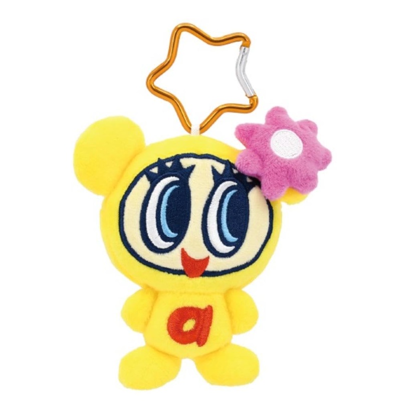 Bandai Angel Blue Purinui Mascot Plush with Carabiner Japan Official