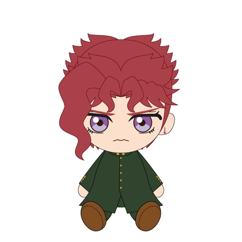 Bandai Jojo's Bizarre Adventure Noriaki Kakyouin Plush Doll Japan