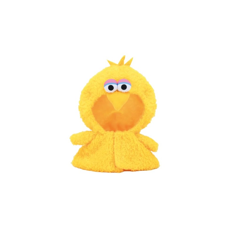 Bandai Namco Sesame Street Chibi Plush Poncho Big Bird Decoration