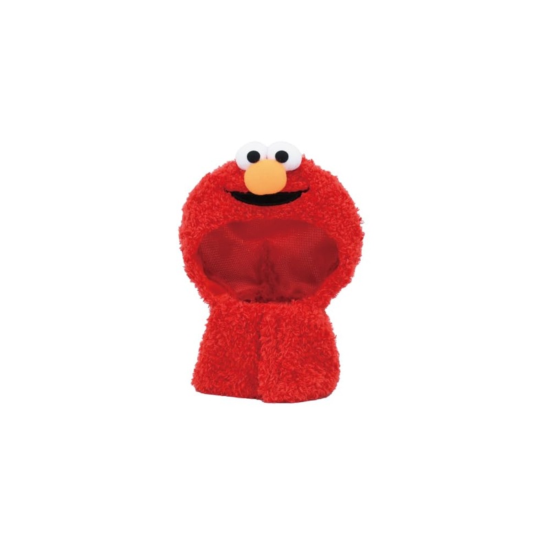 Bandai Namco Sesame Street Chibi Plush Poncho Elmo Decoration